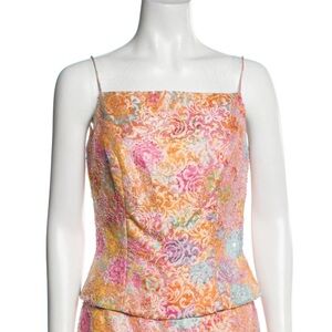 Floral Sleeveless top